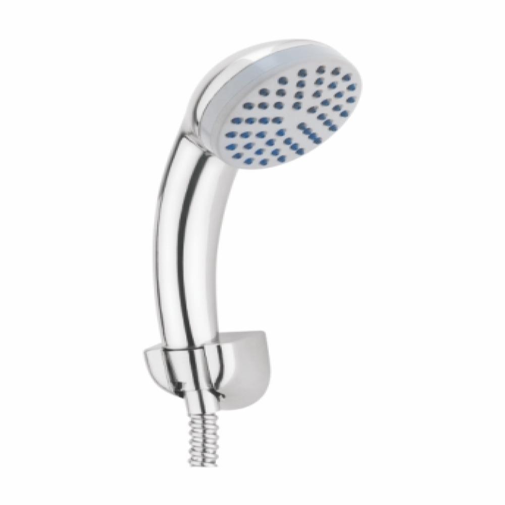 Single Flow Hand Shower with 1.5 Mtr. SS Flexible Hose & ABS Hook